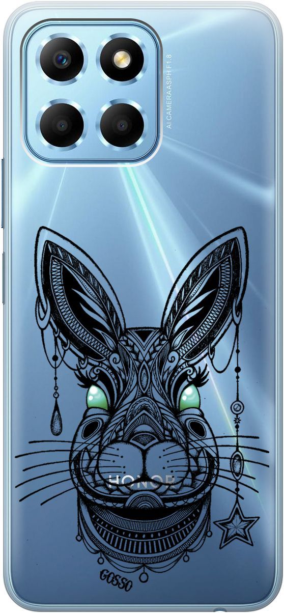 Чехол на Honor X6/X8 5G с 3D принтом "Grand Rabbit" прозрачный, Прозрачный;зеленый, 158177
Чехол на Honor X6/X8 5G с 3D принтом "Grand Rabbit" прозрачный, Прозрачный;зеленый, 158177