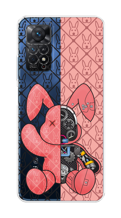 Чехол на Xiaomi Redmi Note 11 Pro/11 Pro 5G/11E Pro/12 Pro 4G "Киборг-заяц розовый", Розовый;прозрачный;черный, 315650-1
Чехол на Xiaomi Redmi Note 11 Pro/11 Pro 5G/11E Pro/12 Pro 4G "Киборг-заяц розовый", Розовый;прозрачный;черный, 315650-1