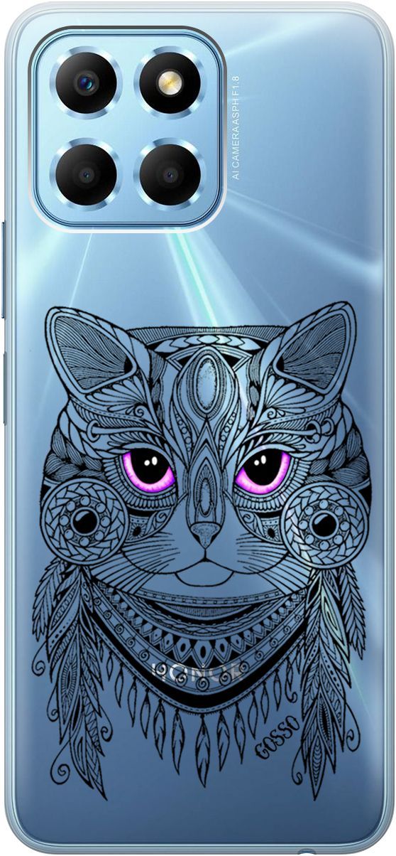 Чехол на Honor X6/X8 5G с 3D принтом "Grand Cat" прозрачный, Прозрачный;фиолетовый, 158177
Чехол на Honor X6/X8 5G с 3D принтом "Grand Cat" прозрачный, Прозрачный;фиолетовый, 158177