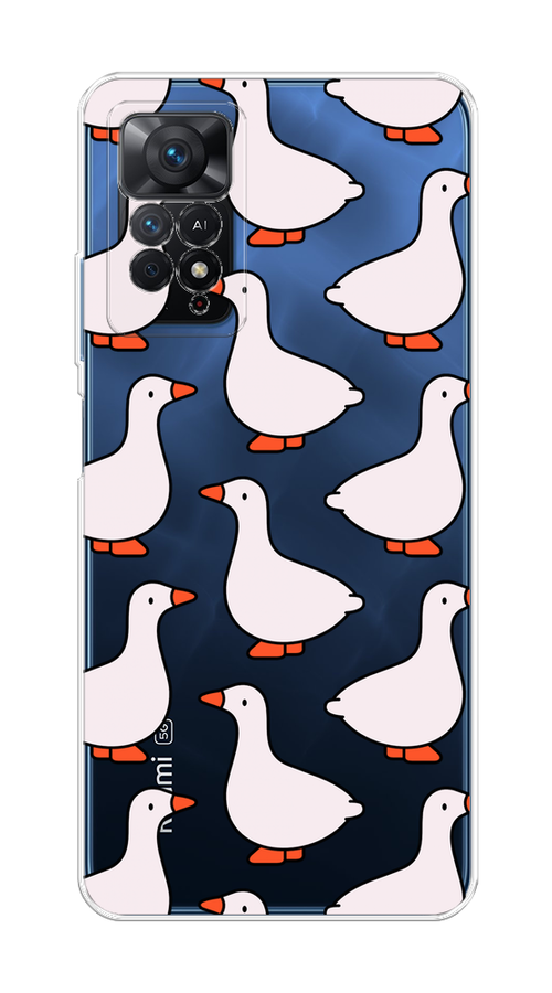 Чехол на Xiaomi Redmi Note 11 Pro/11 Pro 5G/11E Pro/12 Pro 4G "Гуси", Прозрачный;белый;оранжевый, 315650-1
Чехол на Xiaomi Redmi Note 11 Pro/11 Pro 5G/11E Pro/12 Pro 4G "Гуси", Прозрачный;белый;оранжевый, 315650-1