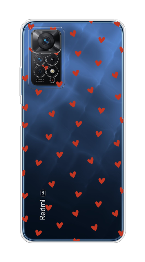 Чехол на Xiaomi Redmi Note 11 Pro/11 Pro 5G/11E Pro/12 Pro 4G "Red hearts", Красный;прозрачный, 315650-1
Чехол на Xiaomi Redmi Note 11 Pro/11 Pro 5G/11E Pro/12 Pro 4G "Red hearts", Красный;прозрачный, 315650-1