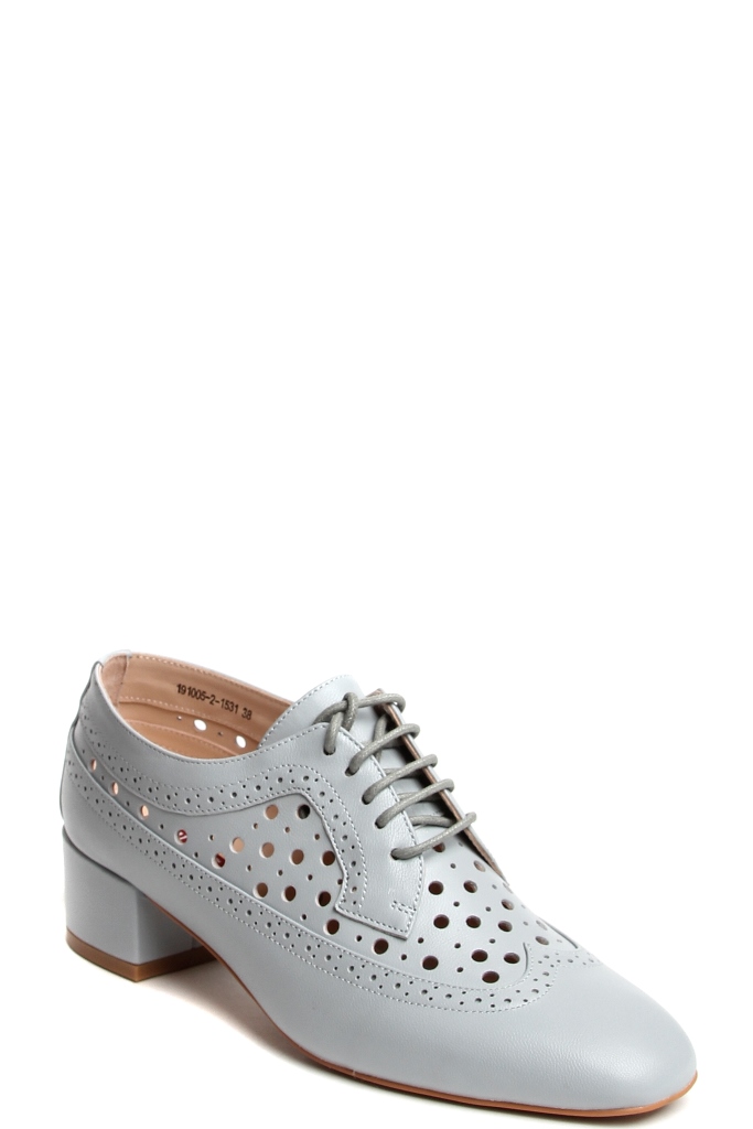 фото Полуботинки женские milana 1910052 голубые 36 ru