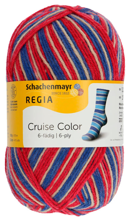 Пряжа для вязания Regia 9801285 6-fadig (06205), Разноцветный, Regia 6-fadig Color 150g
Пряжа для вязания Regia 9801285 6-fadig (06205), Разноцветный, Regia 6-fadig Color 150g