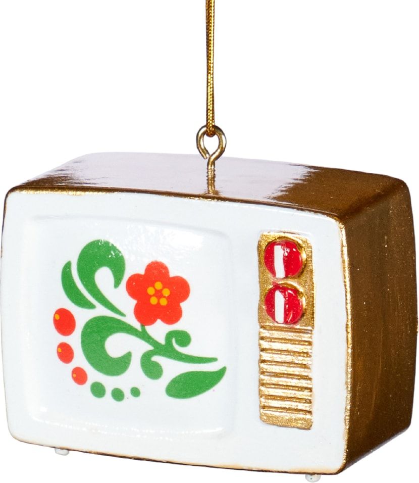 Подвесное украшение новогоднее MagiС Time Радио 2,8 х 4,5 х 6 см, Разноцветный
Подвесное украшение новогоднее MagiС Time Радио 2,8 х 4,5 х 6 см, Разноцветный