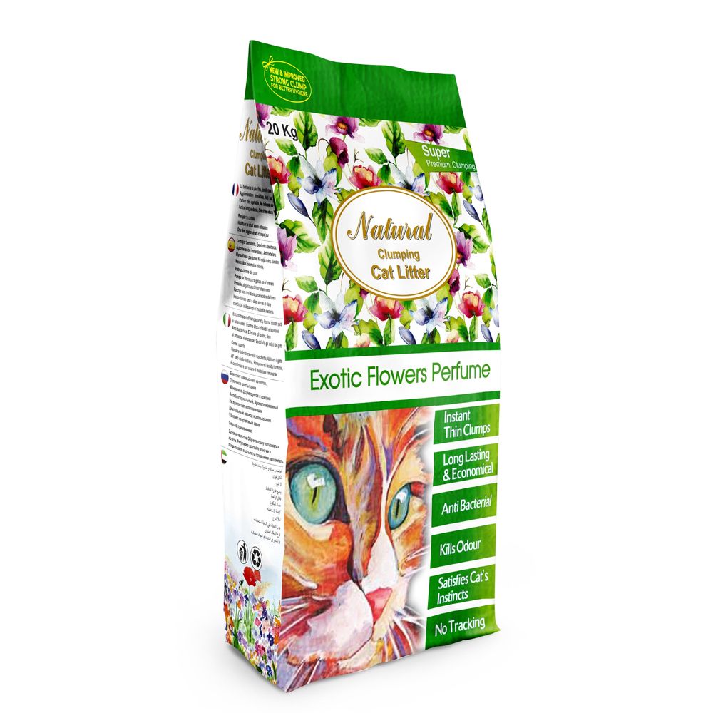 Наполнитель бентонитовый Natural Indian Cat Litter экзотические цветы комкующийся 5 кг
Наполнитель бентонитовый Natural Indian Cat Litter экзотические цветы комкующийся 5 кг
