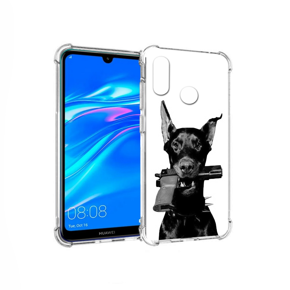 Чехол MyPads Tocco для Huawei Y9 доберман с пистолетом (PT227091.35.331), Прозрачный, Tocco
Чехол MyPads Tocco для Huawei Y9 доберман с пистолетом (PT227091.35.331), Прозрачный, Tocco