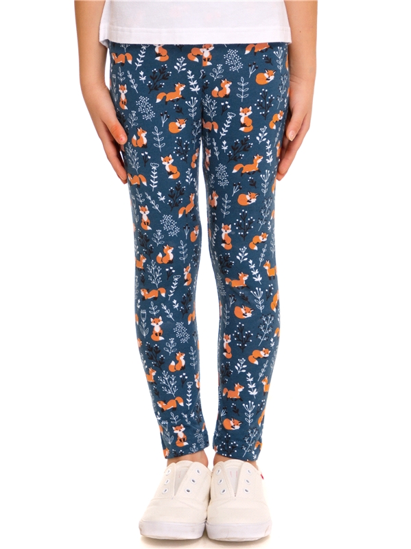 фото Леггинсы детские апрель 1дрл3848001н, лисички на морской волне, 110