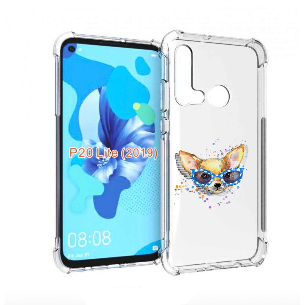 Чехол бампер MyPads чихуа-хуа в очках для Huawei P20 Lite (2019), Прозрачный, Tocco
Чехол бампер MyPads чихуа-хуа в очках для Huawei P20 Lite (2019), Прозрачный, Tocco