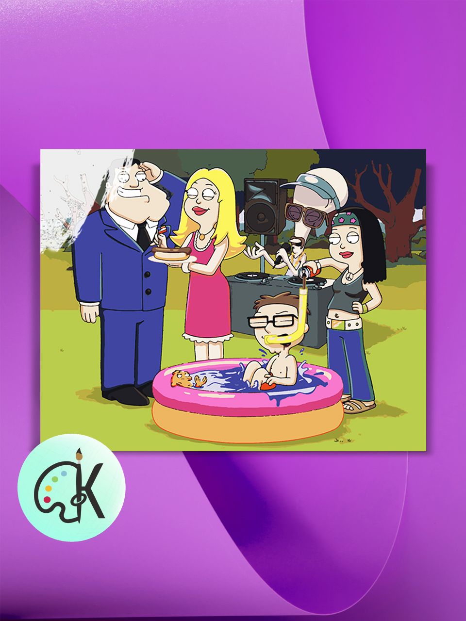 Картина по номерам на холсте Культура Цвета American Dad - Family 2, 40 х 50 см, American Dad - Family 2
Картина по номерам на холсте Культура Цвета American Dad - Family 2, 40 х 50 см, American Dad - Family 2