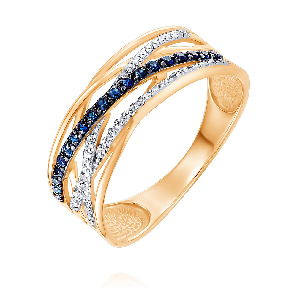 Кольцо из красного золота с бриллиантом/сапфиром р. , ADAMAS 1417082/01-А50ДЧ-432, 1417082/01-А50ДЧ-432
Кольцо из красного золота с бриллиантом/сапфиром р. , ADAMAS 1417082/01-А50ДЧ-432, 1417082/01-А50ДЧ-432