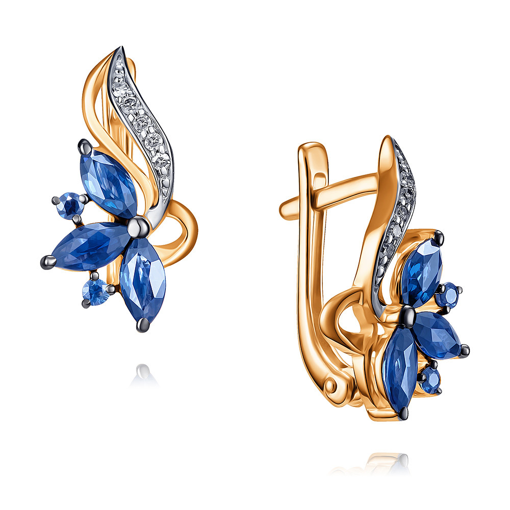 Серьги из красного золота с бриллиантом/сапфиром ADAMAS 2418067/01-А50ДЧ-432, 2418067/01-А50ДЧ-432
Серьги из красного золота с бриллиантом/сапфиром ADAMAS 2418067/01-А50ДЧ-432, 2418067/01-А50ДЧ-432