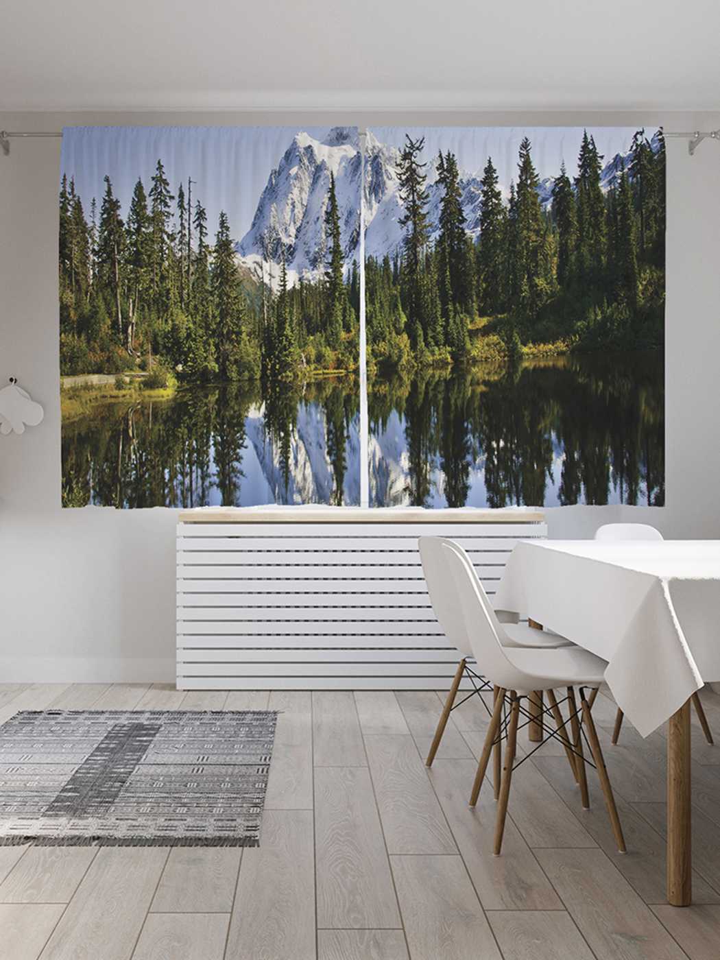 Шторы JoyArty c фотопечатью "Заснеженные горы в озере" из сатена, 290х180 см, Заснеженные горы в озере
Шторы JoyArty c фотопечатью "Заснеженные горы в озере" из сатена, 290х180 см, Заснеженные горы в озере