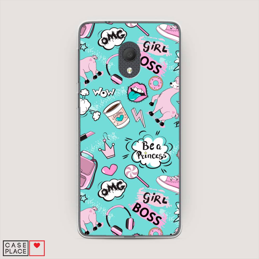 Чехол Awog на Alcatel 1C 5003D (2019) / Алкатель 1C 5003D (2019) "Стильная лама", 170650-1
Чехол Awog на Alcatel 1C 5003D (2019) / Алкатель 1C 5003D (2019) "Стильная лама", 170650-1