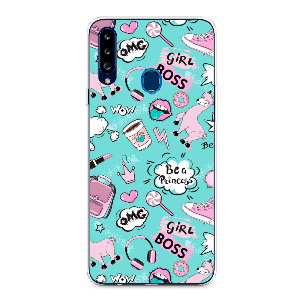 Чехол Awog на Samsung Galaxy A20s / Самсунг A20s "Стильная лама", Разноцветный, 2100850-1
Чехол Awog на Samsung Galaxy A20s / Самсунг A20s "Стильная лама", Разноцветный, 2100850-1