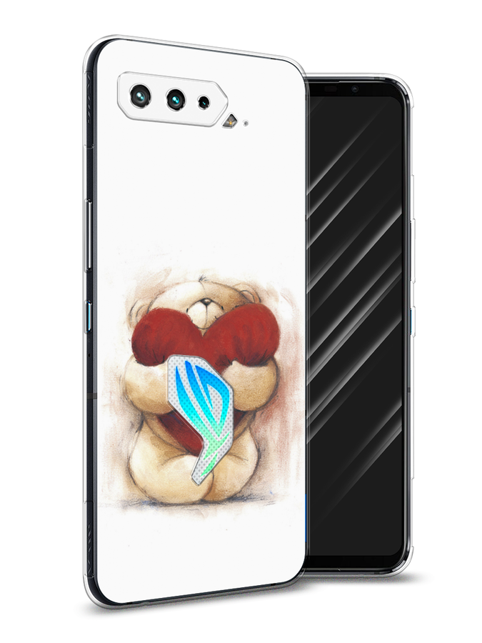 Чехол Awog на Asus ROG Phone 5 "Мишка с сердцем 1", Белый;красный;бежевый, 44250-6
Чехол Awog на Asus ROG Phone 5 "Мишка с сердцем 1", Белый;красный;бежевый, 44250-6