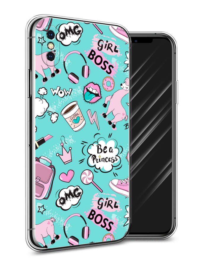 Чехол Awog на Apple iPhone XS Max (10S Max) / Айфон XS Max (10S Max) "Стильная лама", Разноцветный, 11950-1
Чехол Awog на Apple iPhone XS Max (10S Max) / Айфон XS Max (10S Max) "Стильная лама", Разноцветный, 11950-1