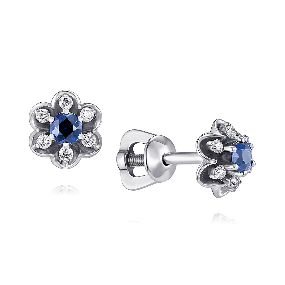 Серьги из белого золота с бриллиантом/сапфиром ADAMAS 2134493/01-А51Д-432, 2134493/01-А51Д-432
Серьги из белого золота с бриллиантом/сапфиром ADAMAS 2134493/01-А51Д-432, 2134493/01-А51Д-432