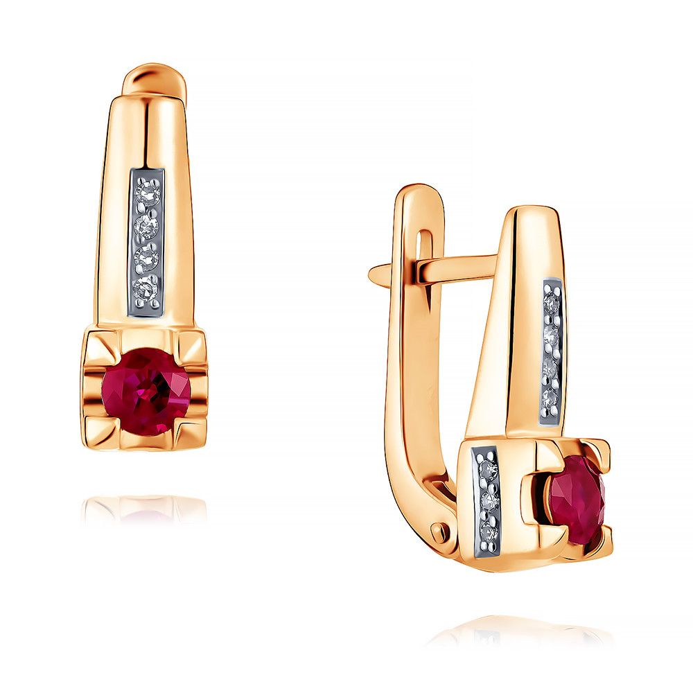 Серьги из красного золота с бриллиантом/рубином ADAMAS 24037613/01-А50Д-431, 24037613/01-А50Д-431
Серьги из красного золота с бриллиантом/рубином ADAMAS 24037613/01-А50Д-431, 24037613/01-А50Д-431