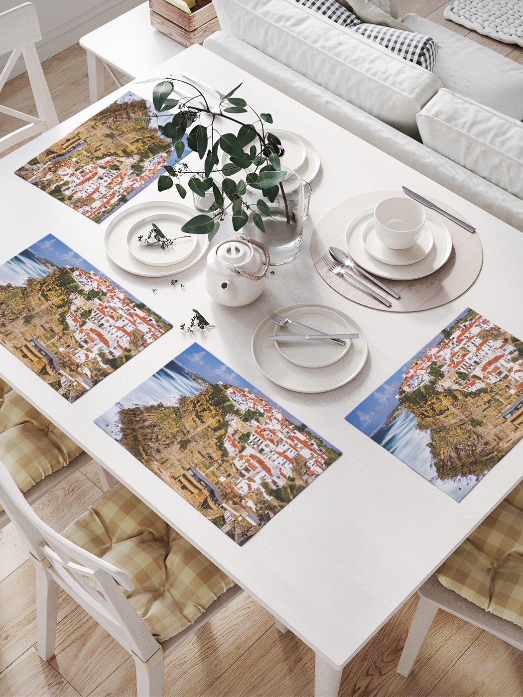 JoyArty Комплект салфеток для сервировки стола «Жизнь над пропастью» (32х46 см, 4 шт.), Синий;серый;зеленый
JoyArty Комплект салфеток для сервировки стола «Жизнь над пропастью» (32х46 см, 4 шт.), Синий;серый;зеленый