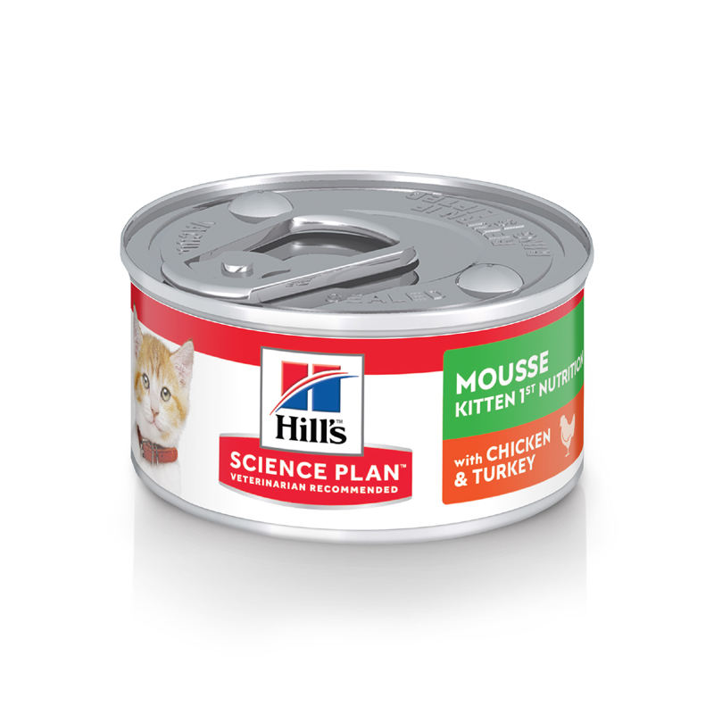 Консервы для котят Hill's Science Plan Kitten, мусс с курицей и индейкой, 82г, Science Plan Kitten
Консервы для котят Hill's Science Plan Kitten, мусс с курицей и индейкой, 82г, Science Plan Kitten