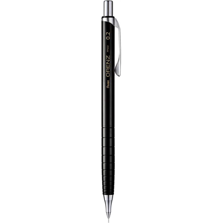 Карандаш автоматический профессиональный Pentel ORENZ в блистере, 0.2 мм XPP502-AX, Черный, XPP502-AX
Карандаш автоматический профессиональный Pentel ORENZ в блистере, 0.2 мм XPP502-AX, Черный, XPP502-AX
