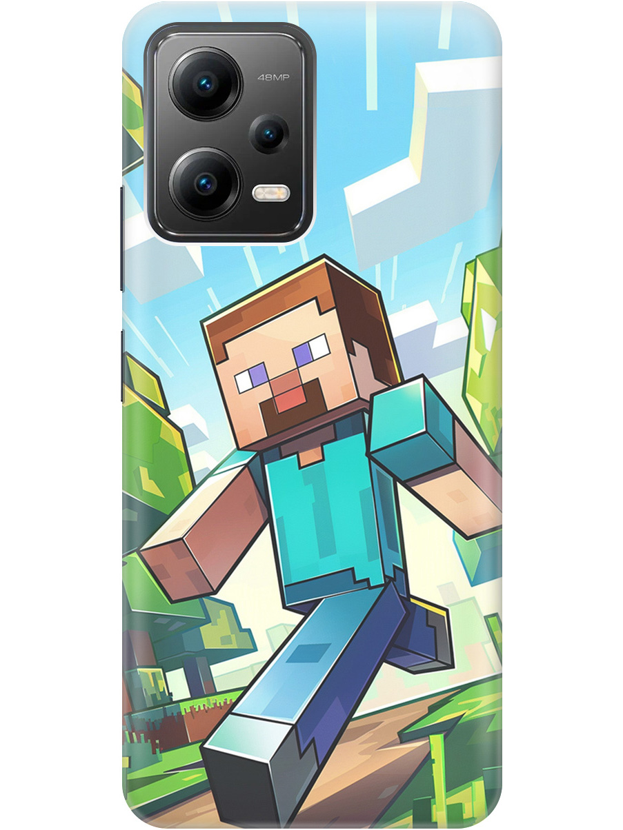 Силиконовый чехол на Xiaomi Poco X5 5G с принтом "Майнкрафт", Прозрачный;голубой;зеленый, 767959671
Силиконовый чехол на Xiaomi Poco X5 5G с принтом "Майнкрафт", Прозрачный;голубой;зеленый, 767959671