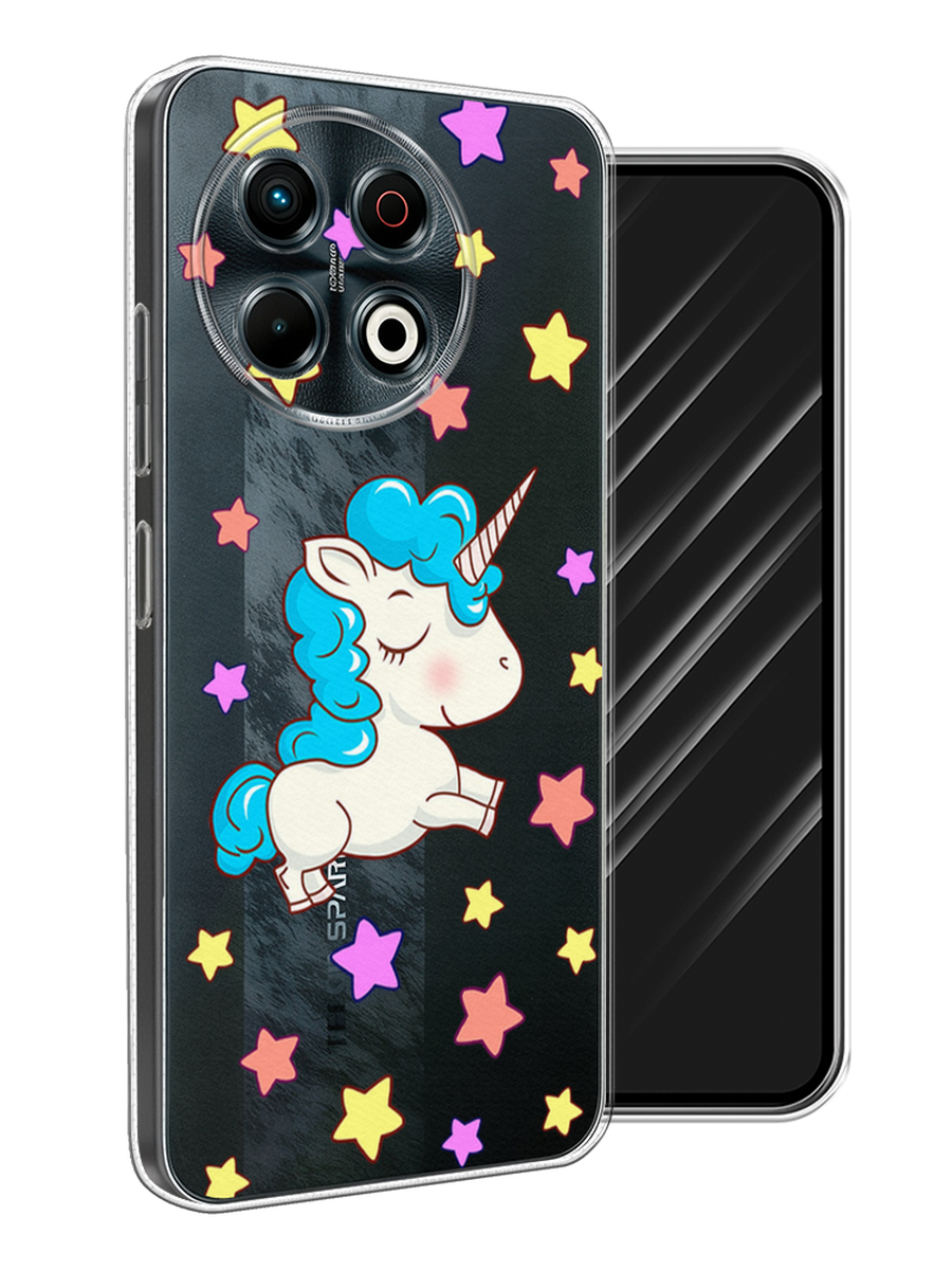Чехол Awog на Tecno Spark 30 Pro "Звездный единорог", Голубой;фиолетовый;желтый, 309850-1
Чехол Awog на Tecno Spark 30 Pro "Звездный единорог", Голубой;фиолетовый;желтый, 309850-1