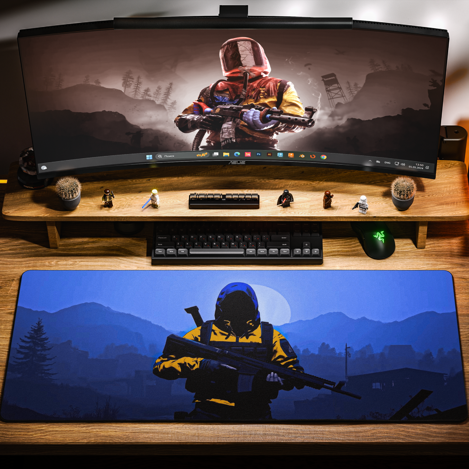 Коврик для мыши DigitalRazor RustModel (DR-RUST Yellow 80х30х4), Желтый;черный, RustModel
Коврик для мыши DigitalRazor RustModel (DR-RUST Yellow 80х30х4), Желтый;черный, RustModel
