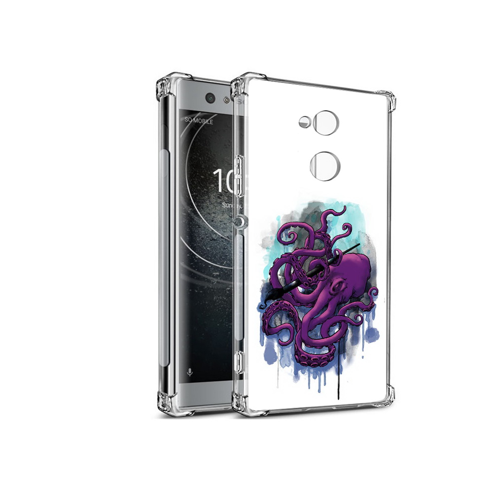Чехол MyPads Tocco для Sony Xperia XA2 фиолетовый осьминог (PT99627.238.658), Прозрачный, Tocco
Чехол MyPads Tocco для Sony Xperia XA2 фиолетовый осьминог (PT99627.238.658), Прозрачный, Tocco