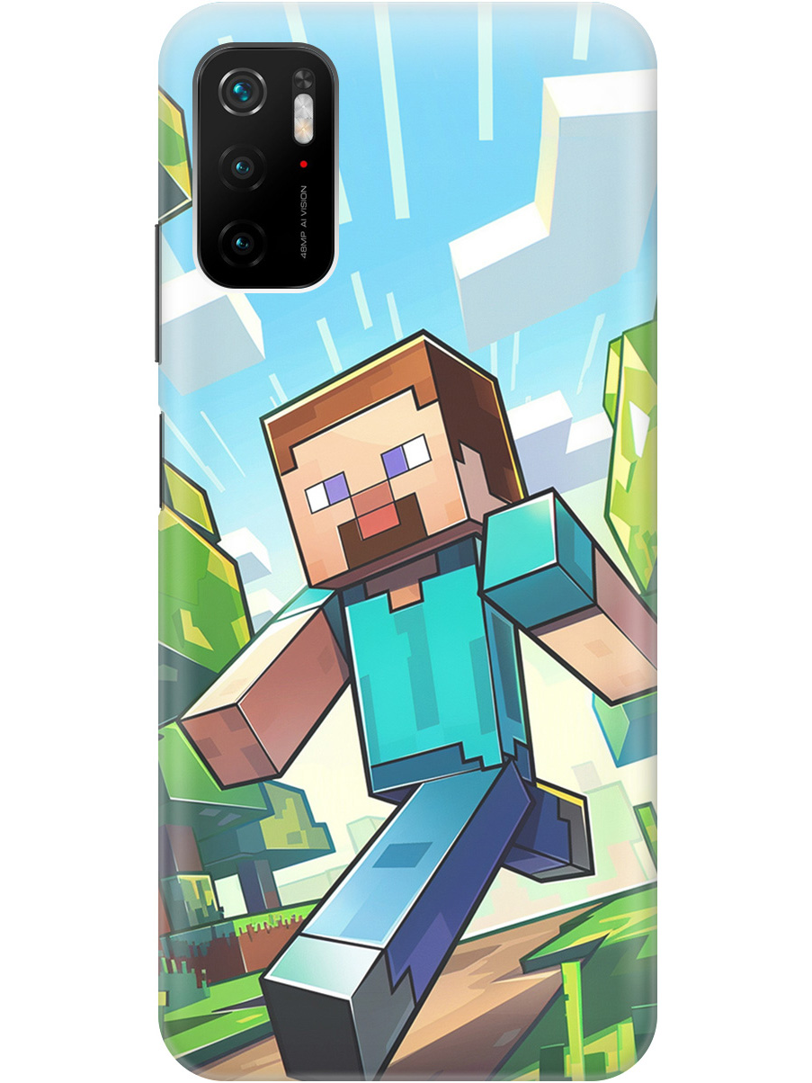 Силиконовый чехол на Xiaomi Redmi Note 10T / Poco M3 Pro с принтом "Майнкрафт", Прозрачный;голубой;зеленый, 730837171
Силиконовый чехол на Xiaomi Redmi Note 10T / Poco M3 Pro с принтом "Майнкрафт", Прозрачный;голубой;зеленый, 730837171