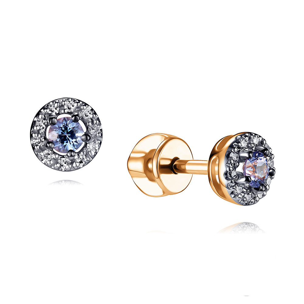 Серьги из красного золота с бриллиантом/танзанитом ADAMAS 21037537/01-А50ДЧ-443, 21037537/01-А50ДЧ-443
Серьги из красного золота с бриллиантом/танзанитом ADAMAS 21037537/01-А50ДЧ-443, 21037537/01-А50ДЧ-443