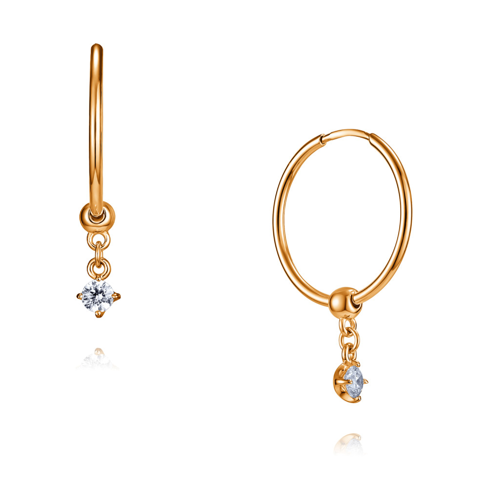 Серьги из красного золота с фианитом/Swarovski ADAMAS 24037428/01-А50-72, 24037428/01-А50-72
Серьги из красного золота с фианитом/Swarovski ADAMAS 24037428/01-А50-72, 24037428/01-А50-72
