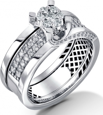 Кольцо из белого золота с бриллиантом р. 17,5 Klondike 01-02022-03-001-01-03, 01-02022-03-001-01-03
Кольцо из белого золота с бриллиантом р. 17,5 Klondike 01-02022-03-001-01-03, 01-02022-03-001-01-03