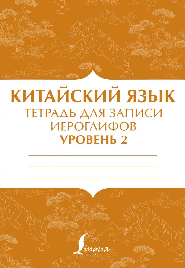 фото Книга китайский язык: тетрадь для записи иероглифов для уровня 2 аст