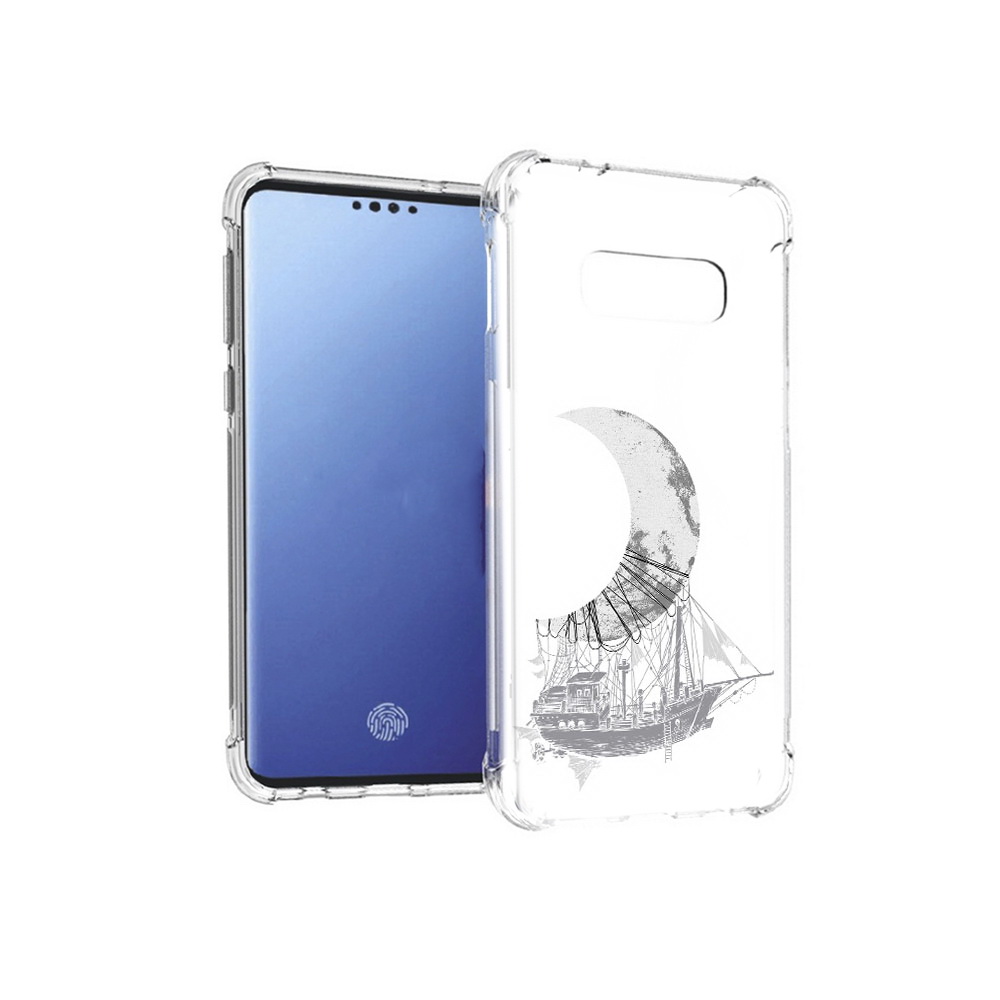 Чехол MyPads Tocco для Samsung Galaxy S10E черно белый корабль полумесяц, Прозрачный, Tocco
Чехол MyPads Tocco для Samsung Galaxy S10E черно белый корабль полумесяц, Прозрачный, Tocco