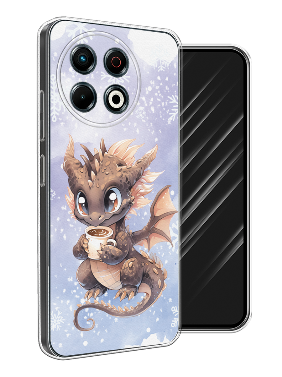 Чехол Awog на Tecno Spark 30 Pro "Дракончик с кружкой тёмный", Бежевый;розовый;серый, 309850-1
Чехол Awog на Tecno Spark 30 Pro "Дракончик с кружкой тёмный", Бежевый;розовый;серый, 309850-1
