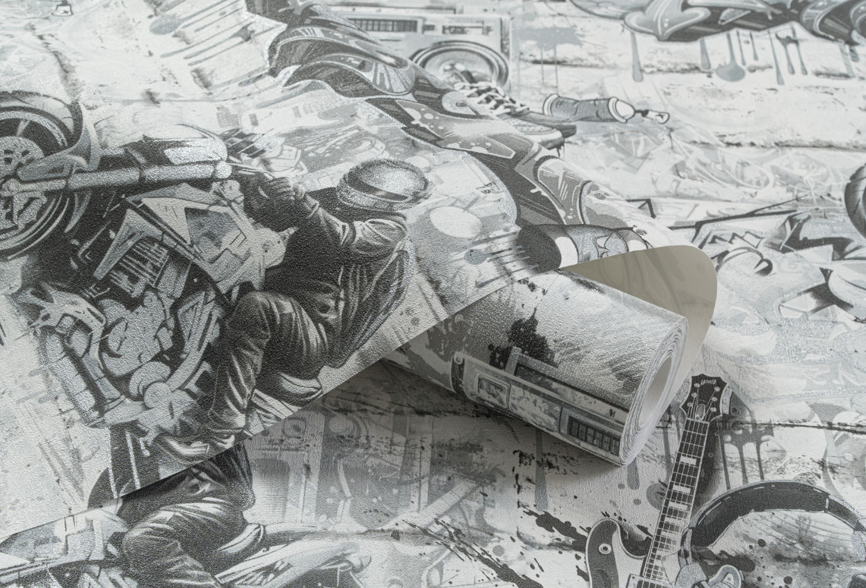 Обои детские виниловые на флизелине Артекс Дримтим 11054-01. 1,06*10,05м, Серый 
Обои детские виниловые на флизелине Артекс Дримтим 11054-01. 1,06*10,05м, Серый