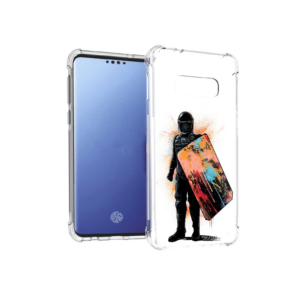 Чехол MyPads Tocco для Samsung Galaxy S10E солдат с красочным щитом (PT145748.492.614), Прозрачный, Tocco
Чехол MyPads Tocco для Samsung Galaxy S10E солдат с красочным щитом (PT145748.492.614), Прозрачный, Tocco