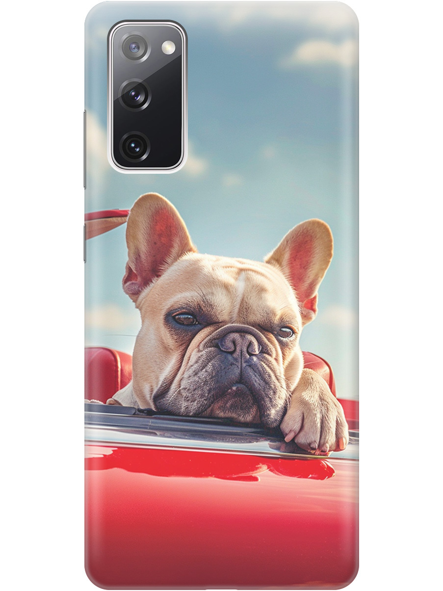 Силиконовый чехол на Samsung Galaxy S20 FE с принтом "Бульдог в кабриолете", Прозрачный;бежевый;голубой;красный, 723485412
Силиконовый чехол на Samsung Galaxy S20 FE с принтом "Бульдог в кабриолете", Прозрачный;бежевый;голубой;красный, 723485412