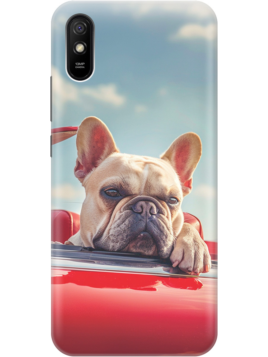 Силиконовый чехол на Xiaomi Redmi 9A с принтом "Бульдог в кабриолете", Прозрачный;бежевый;голубой;красный, 723276912
Силиконовый чехол на Xiaomi Redmi 9A с принтом "Бульдог в кабриолете", Прозрачный;бежевый;голубой;красный, 723276912