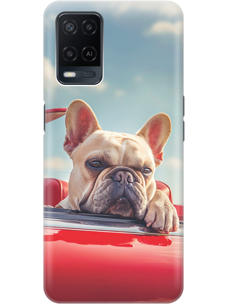 Силиконовый чехол на Oppo A54 с принтом "Бульдог в кабриолете", Прозрачный;бежевый;голубой;красный, 726147112
Силиконовый чехол на Oppo A54 с принтом "Бульдог в кабриолете", Прозрачный;бежевый;голубой;красный, 726147112