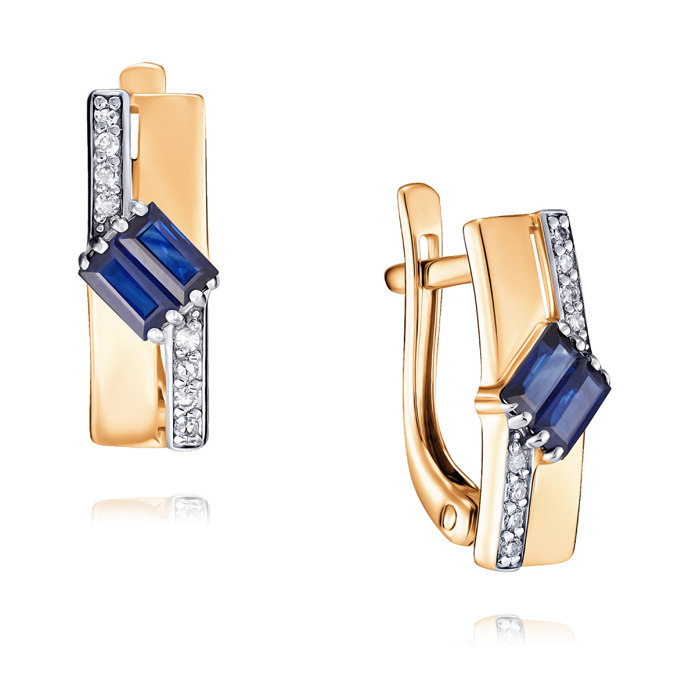 Серьги из красного золота с бриллиантом/сапфиром ADAMAS 2424219-А500Д-432, 2424219-А500Д-432
Серьги из красного золота с бриллиантом/сапфиром ADAMAS 2424219-А500Д-432, 2424219-А500Д-432