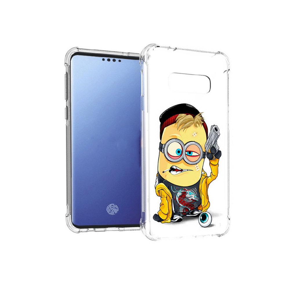 Чехол MyPads Tocco для Samsung Galaxy S10E миньон бандит (PT145748.492.475), Прозрачный, Tocco
Чехол MyPads Tocco для Samsung Galaxy S10E миньон бандит (PT145748.492.475), Прозрачный, Tocco