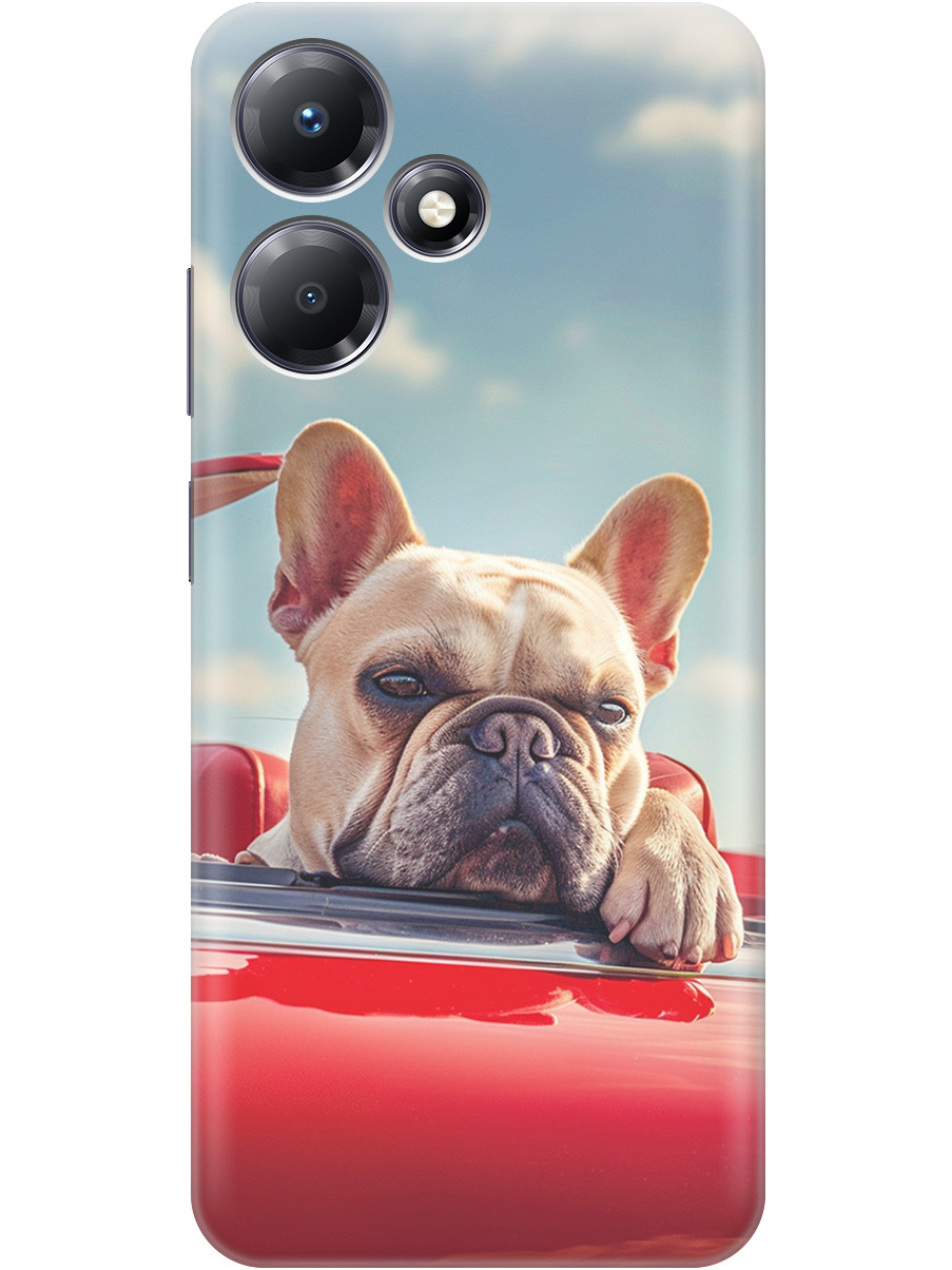 Силиконовый чехол на Infinix Hot 30 Play с принтом "Бульдог в кабриолете", Прозрачный;бежевый;голубой;красный, 773941012
Силиконовый чехол на Infinix Hot 30 Play с принтом "Бульдог в кабриолете", Прозрачный;бежевый;голубой;красный, 773941012