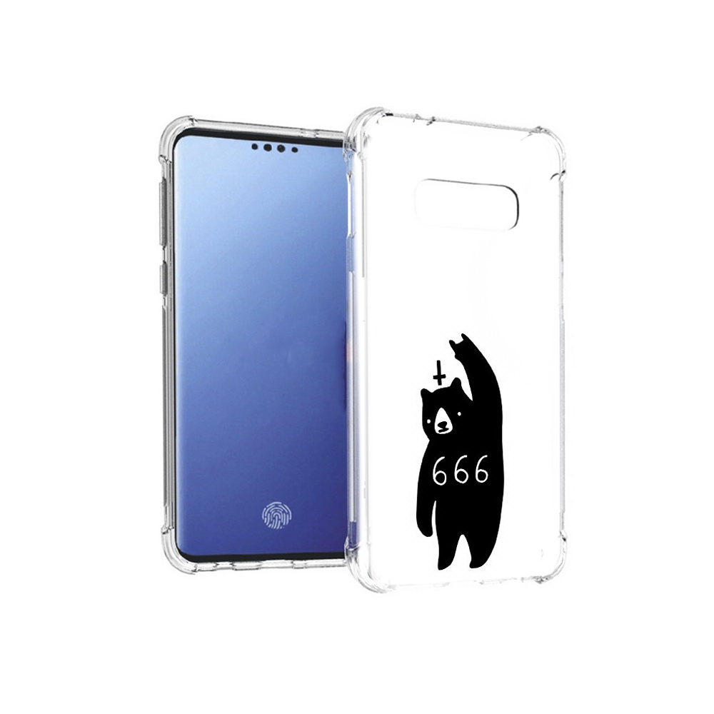 Чехол MyPads Tocco для Samsung Galaxy S10E медведь 666 (PT145748.492.462), Прозрачный, Tocco
Чехол MyPads Tocco для Samsung Galaxy S10E медведь 666 (PT145748.492.462), Прозрачный, Tocco