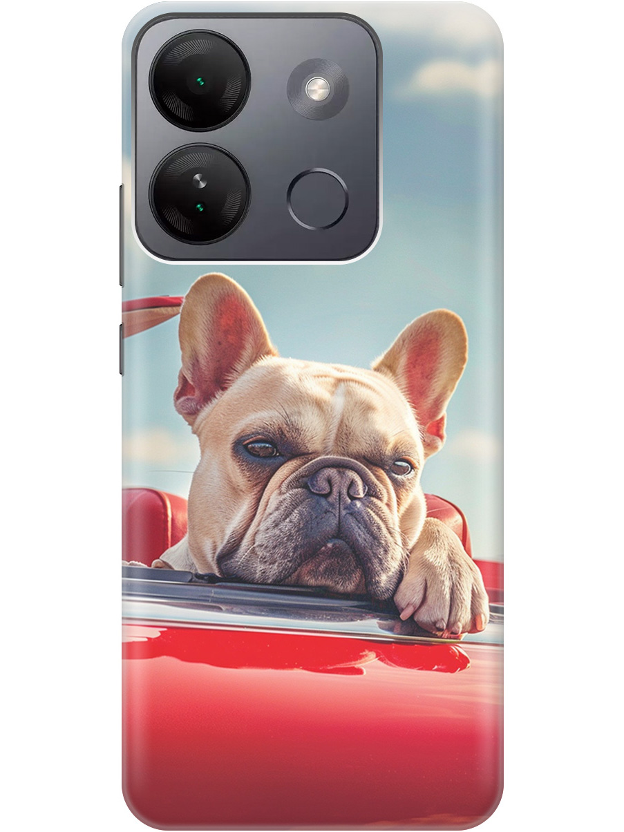 Силиконовый чехол на Infinix Smart 7 HD с принтом "Бульдог в кабриолете", Прозрачный;бежевый;голубой;красный, 769392012
Силиконовый чехол на Infinix Smart 7 HD с принтом "Бульдог в кабриолете", Прозрачный;бежевый;голубой;красный, 769392012