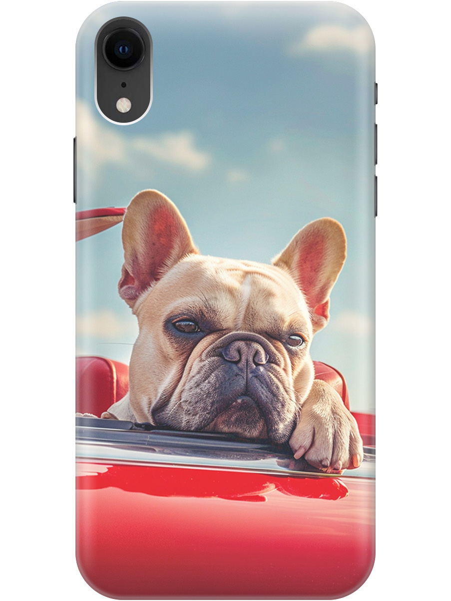 Силиконовый чехол на Apple iPhone XR с принтом "Бульдог в кабриолете", Прозрачный;бежевый;голубой;красный, 719086312
Силиконовый чехол на Apple iPhone XR с принтом "Бульдог в кабриолете", Прозрачный;бежевый;голубой;красный, 719086312