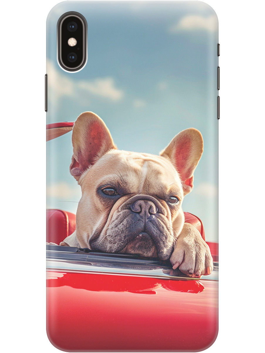 Силиконовый чехол на Apple iPhone XS Max с принтом "Бульдог в кабриолете", Прозрачный;бежевый;голубой;красный, 719086212
Силиконовый чехол на Apple iPhone XS Max с принтом "Бульдог в кабриолете", Прозрачный;бежевый;голубой;красный, 719086212