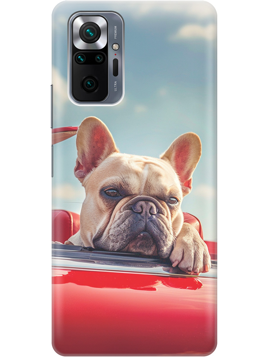 Силиконовый чехол на Xiaomi Redmi Note 10 Pro с принтом "Бульдог в кабриолете", Прозрачный;бежевый;голубой;красный, 725168112
Силиконовый чехол на Xiaomi Redmi Note 10 Pro с принтом "Бульдог в кабриолете", Прозрачный;бежевый;голубой;красный, 725168112