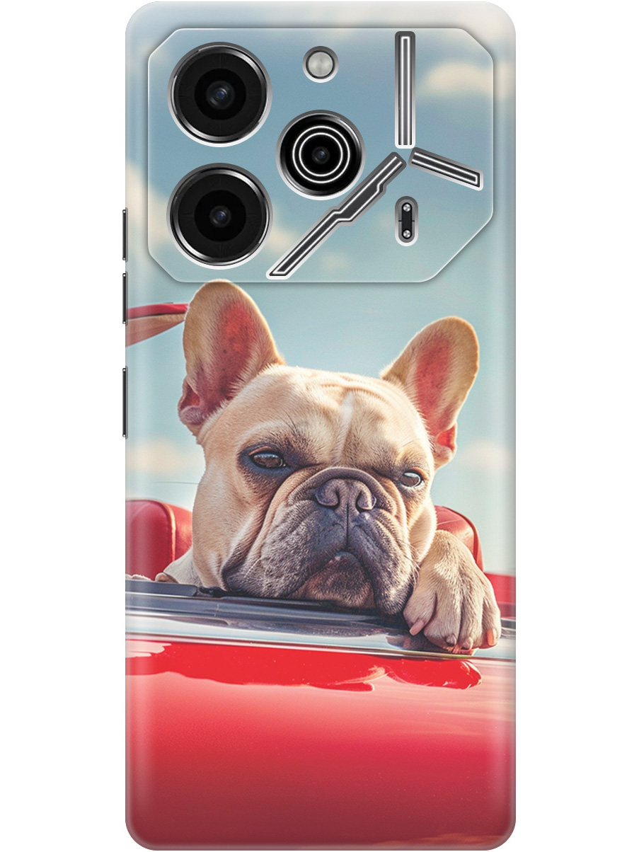 Силиконовый чехол на Tecno Pova 6 Pro с принтом "Бульдог в кабриолете", Прозрачный;бежевый;голубой;красный, 781971012
Силиконовый чехол на Tecno Pova 6 Pro с принтом "Бульдог в кабриолете", Прозрачный;бежевый;голубой;красный, 781971012